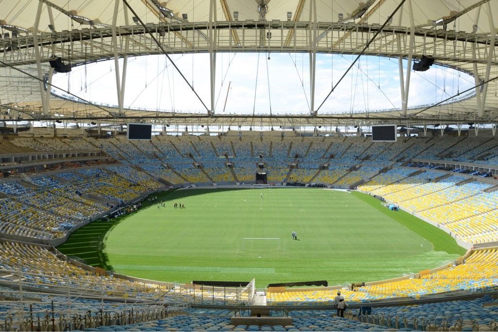 Maracana od wewnątrz