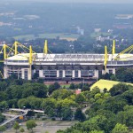 Westfalenstadion od zewnątrz