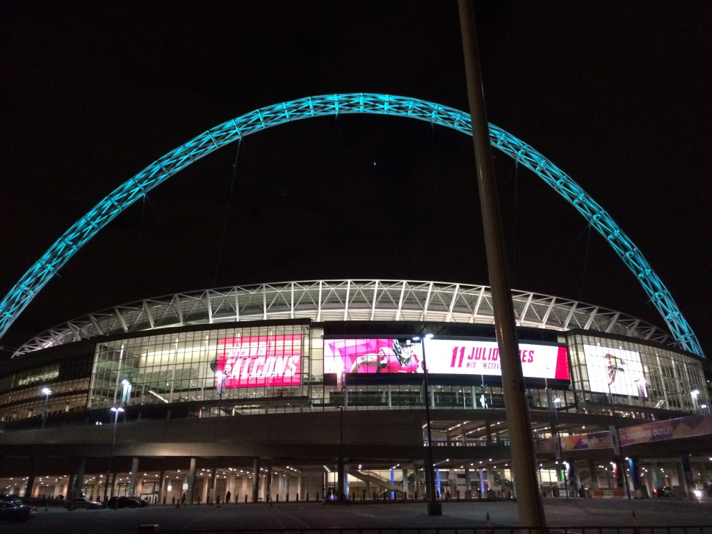 Wembley nocą