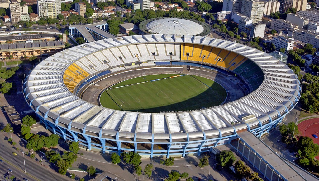 Maracana przed modernizacją dachu