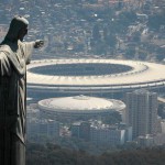 Stadion z perspektywy Statuy Jezusa Zbawiciela